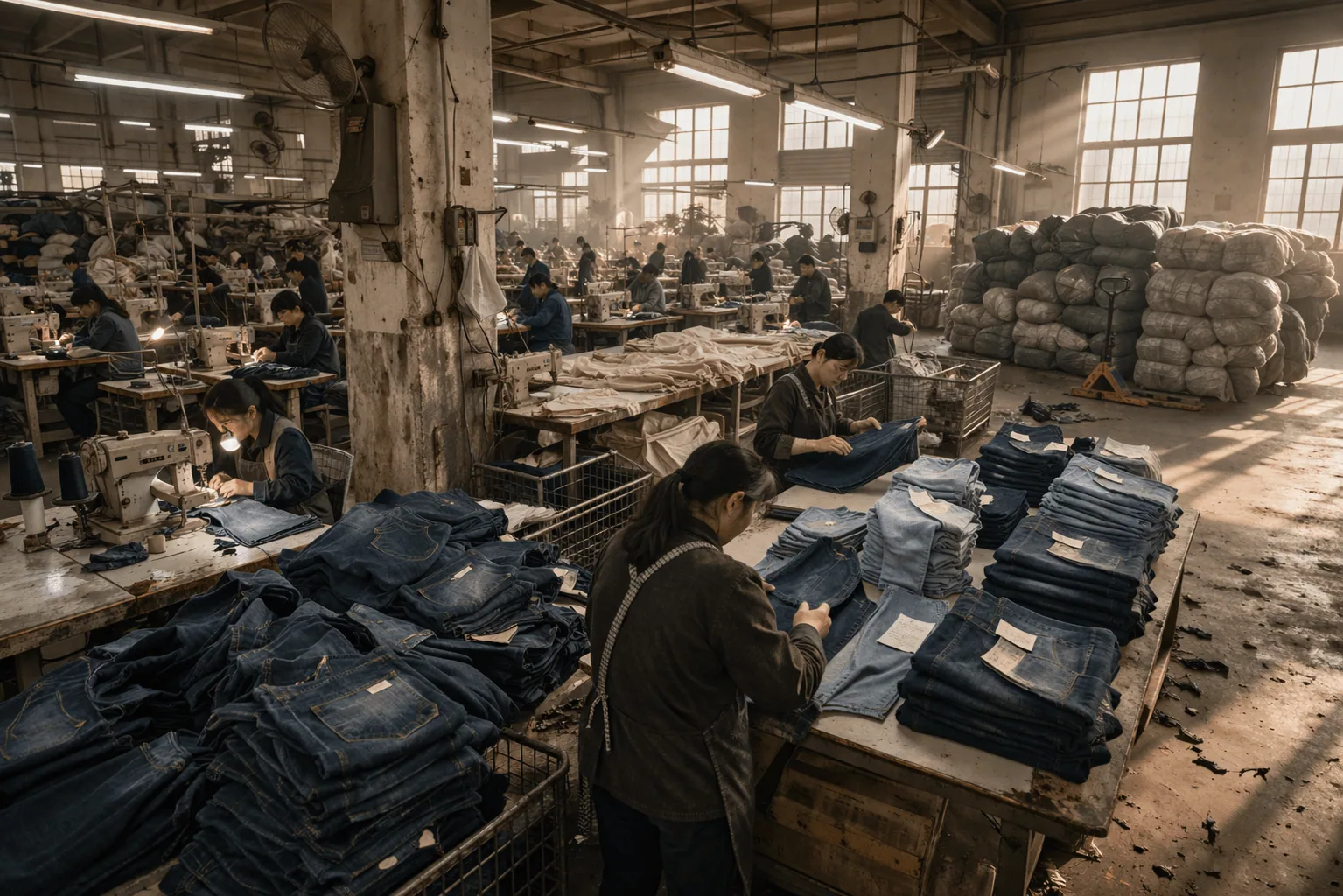 MOQ for clothing manufacturing in China